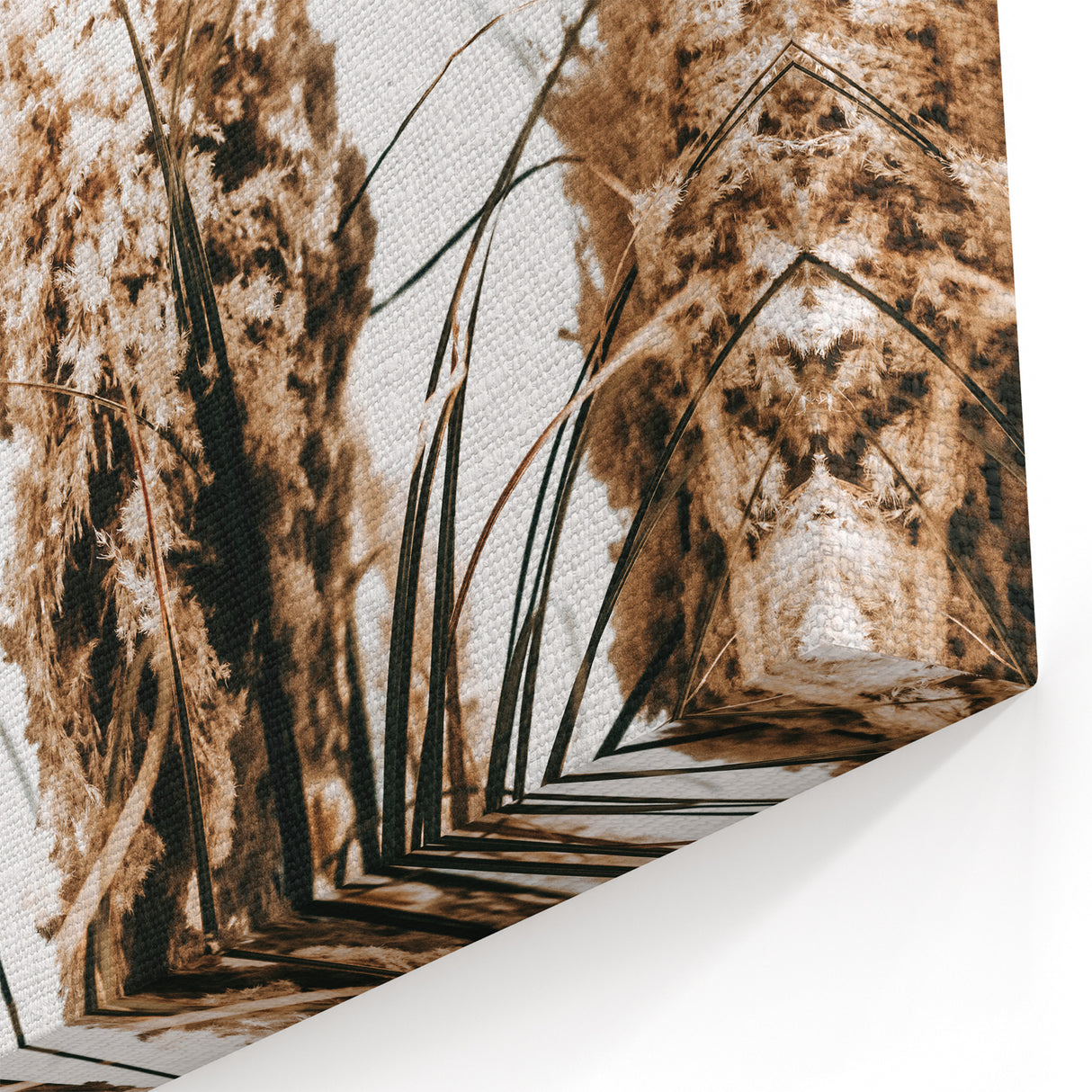 Elegant Wild Grass Art - Rustic Farmhouse Wall Decor Print