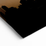 Indianapolis Skyline Wall Art - Sunset Silhouette of Downtown Cityscape