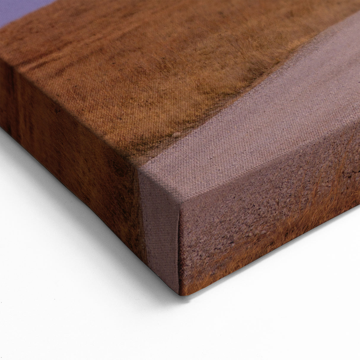 Custom Oklahoma Art - Peaceful Prairie Road at Sunset Wall Print