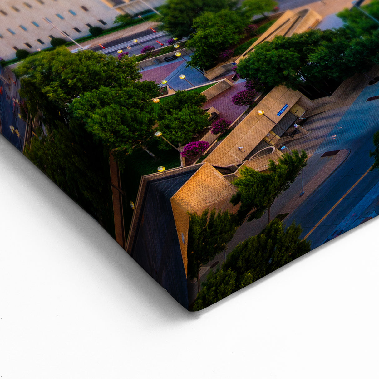 Oklahoma Skyline Art - Vibrant Oklahoma City Downtown Framed Print