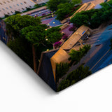 Oklahoma Skyline Art - Vibrant Oklahoma City Downtown Framed Print