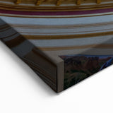 Oklahoma State Art - Capitol Dome Interior Architecture Framed Print