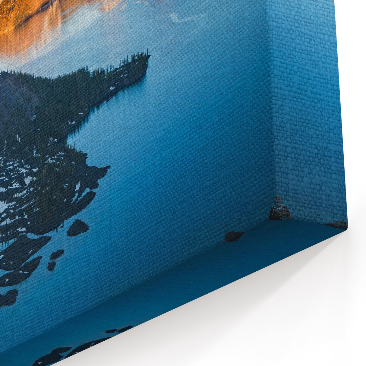 Crater Lake Scenic Posters - Golden Hour Over Wizard Island
