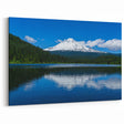 Mount Hood Rolled Canvas Prints - Snow-Capped Peak and Lake Reflection