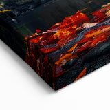 Custom Multnomah Falls Framed Prints - Stunning Autumn Landscape Art