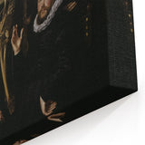 Dark Academia Wall Art – Anatomical Study with Scholars in Gothic Style