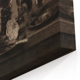 Dark Academia Wall Art – Still Life with Goblet and Lemon Peel