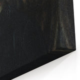 Dark Academia Wall Art - Vintage Gothic Self-Portrait with Death's Shadow