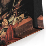Dark Academia Wall Art - Vintage Gothic Still Life with Instruments