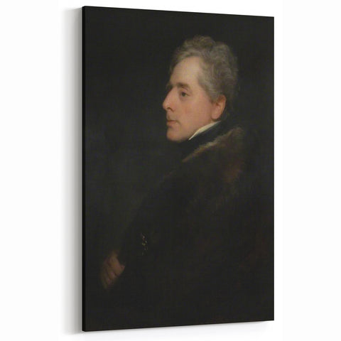 Dark Academia Wall Art - Vintage Gothic Portrait of a Noble Gentleman