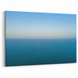 Mediterranean Sea Wall Art - Calm Horizon and Endless Blue Waters Canvas