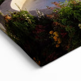 Mediterranean Wall Decor - Iconic Monaco Fountain and Casino View