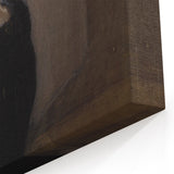 Dark Academia Wall Art: Woman with Palette in Light, Gothic Print
