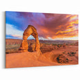 Arches National Park Wall Art - Delicate Arch Utah Scenic Sunset Photography