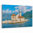 Scenic Montenegro Prints - Island Church in the Bay of Kotor