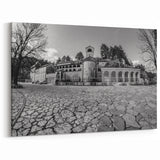 Montenegro Photography – Black and White View of Cetinje Monastery