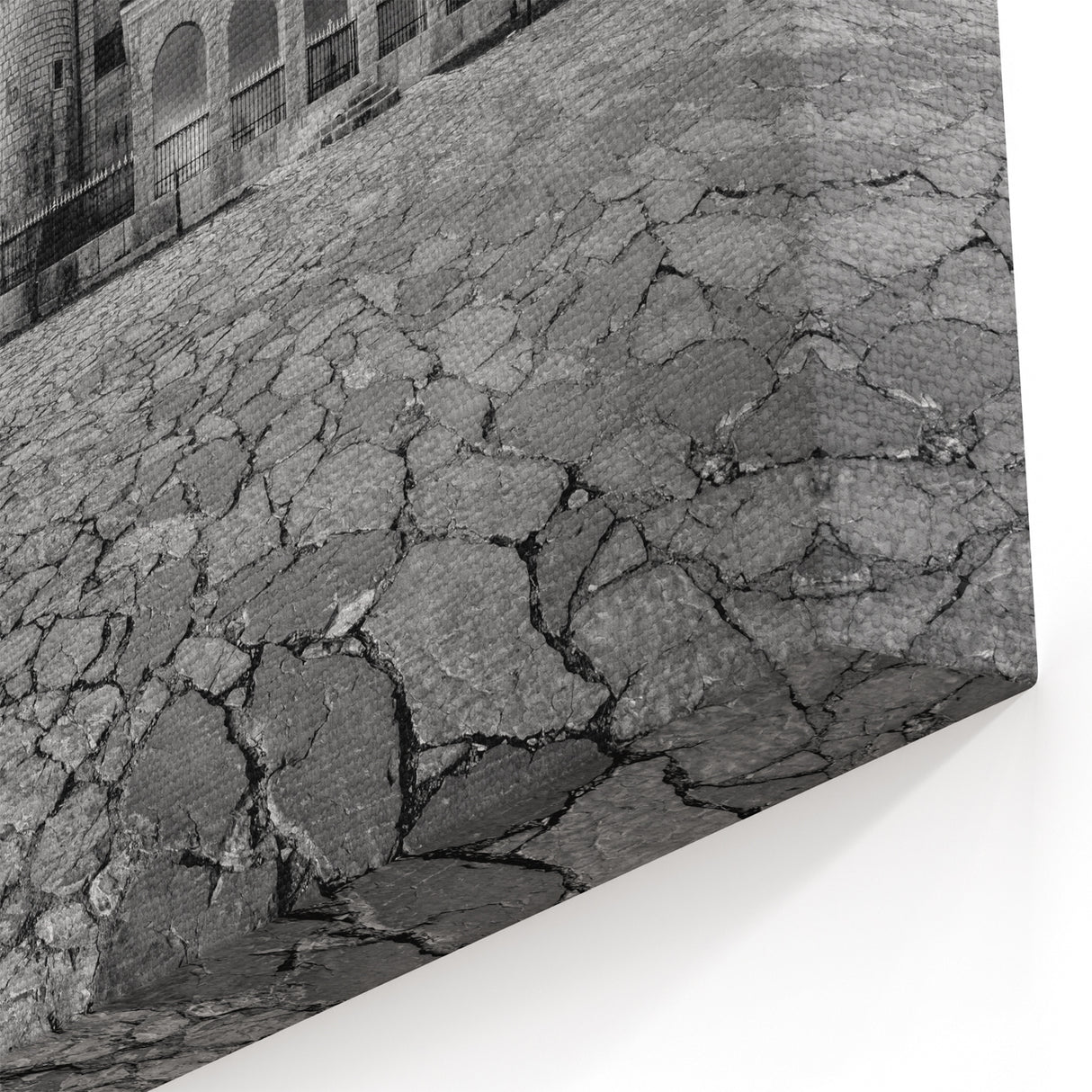 Montenegro Photography – Black and White View of Cetinje Monastery
