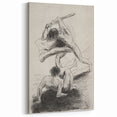 Medieval Gothic Canvas - Gothic Wall Art in Dark Decor Style Prints