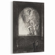 Gothic Wall Art | Dark Contemplation Scene | Mysterious Gothic Decor