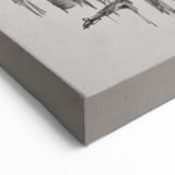 Gothic Cathedral Art | Medieval Architecture Sketch | Gothic Wall Print