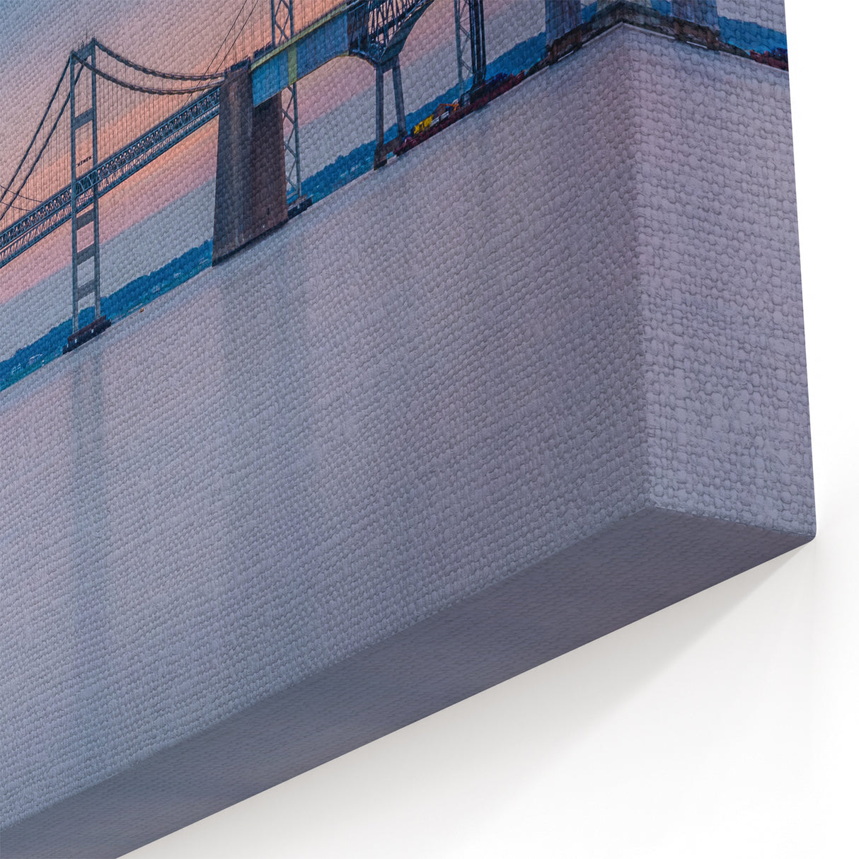 Chesapeake Bay Canvas Prints - Stunning Bridge View at Dusk in Wall Art