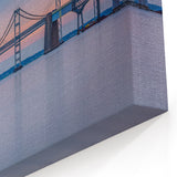 Chesapeake Bay Canvas Prints - Stunning Bridge View at Dusk in Wall Art