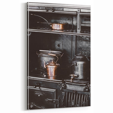 Rustic Wall Art - Vintage Copper and Iron Kitchen Decor for Farmhouse Style
