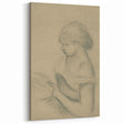 Gothic Wall Art - Vintage Gothic Print of Woman in Medieval Gothic Style