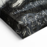 Gothic Wall Art - Mysterious Night Scene with Sleeping Figure in Dark Decor