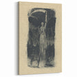 Mysterious Gothic Artworks – Vintage Gothic Print of Grim Reaper Figure