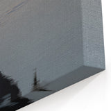 Chesapeake Bay Scenic Art - Bird Reflection in Calm Waters Canvas Prints