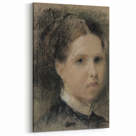 Gothic Wall Art – Vintage Portrait of Woman with Dark, Mysterious Aura