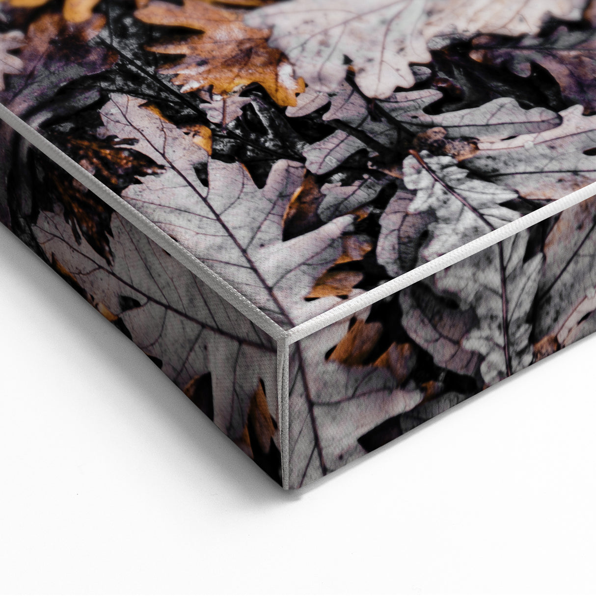 Rustic Wall Art - Autumn Leaves in Earthy Tones for Farmhouse Decor