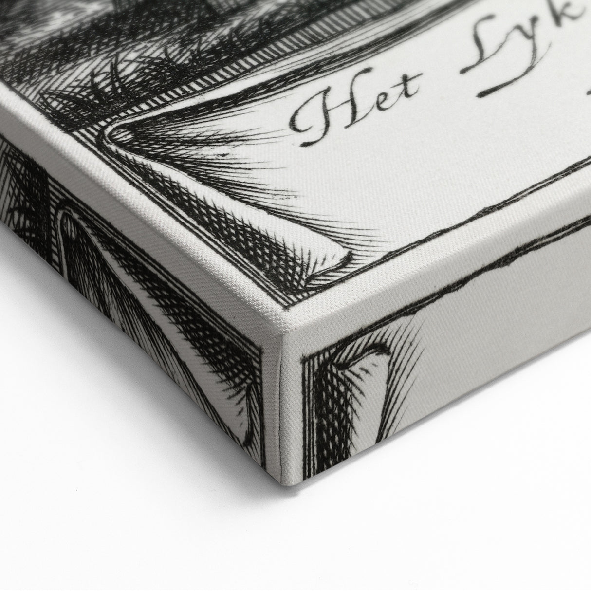 Gothic Wall Art | Hanging Coffin Illustration | Dark Decor Style