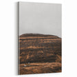 Rustic Wall Art - Remote Church with Mountain Backdrop for Farmhouse Decor