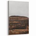 Rustic Wall Art - Remote Church with Mountain Backdrop for Farmhouse Decor
