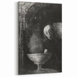 Gothic Mystic Portrait – Dark and Mysterious Gothic Canvas Print
