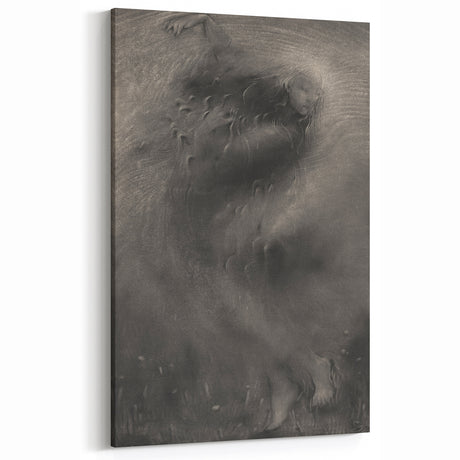 Gothic Ethereal Figure Study - Dark Decor Style and Vintage Gothic Art