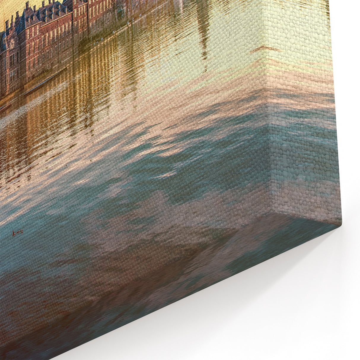 Holland Landscape Prints - Historic Dutch Architecture at Sunset