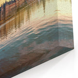 Holland Landscape Prints - Historic Dutch Architecture at Sunset