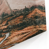 Farmhouse Wall Art – Serene Mountain Road for Rustic Country Decor