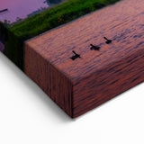 Windmill Wall Art - Dutch Countryside at Sunset