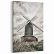 Farmhouse Wall Art – Classic Windmill with Dramatic Sky for Rustic Decor