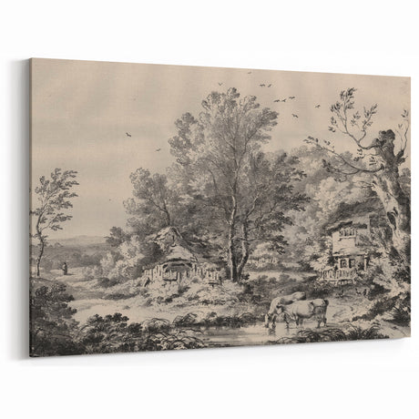 Vintage Gothic Prints – Dark Decor Style for Medieval Gothic Canvas Art