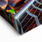 Boston Bridge Nightscape – Massachusetts Cityscape Wall Art Print