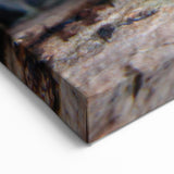 Pennsylvania Nature Art - Close-Up of Vibrant Mushroom Patterns Framed Art