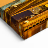 Boston Zakim Bridge Reflection – Massachusetts Night Cityscape Art