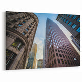 Boston Skyscraper Cityscape – Massachusetts Modern Architecture Wall Art