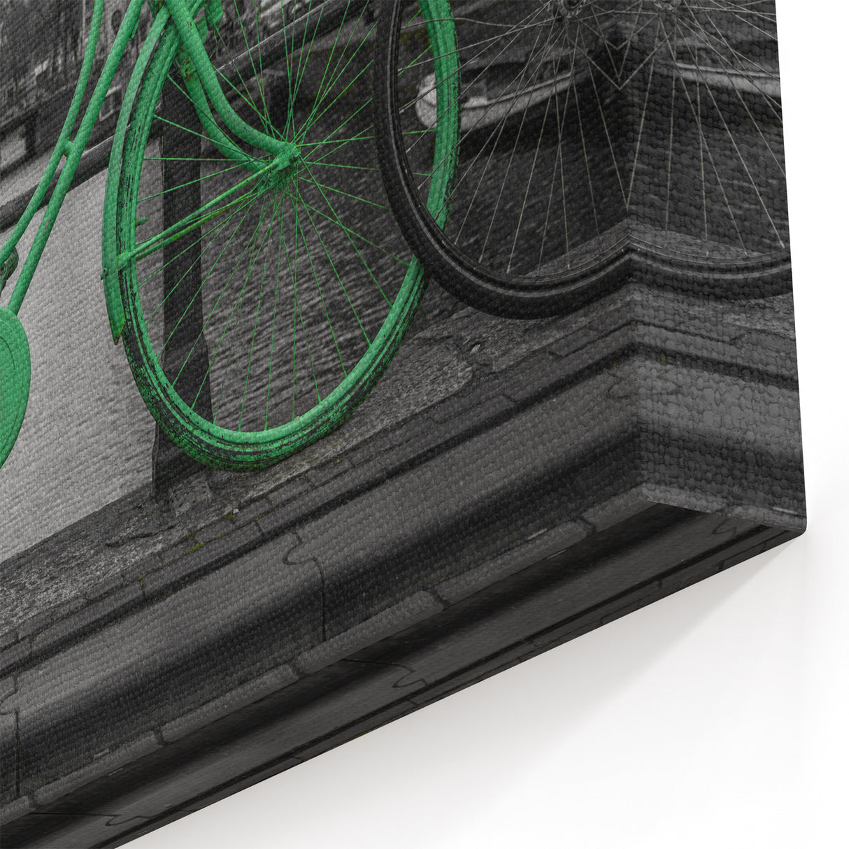 Amsterdam Photography Prints - Bicycle by Canal Amsterdam Art Prints