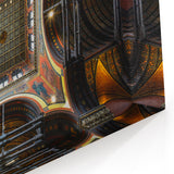 Boston Architectural Ceiling Art – Massachusetts Historic Interior Wall Decor